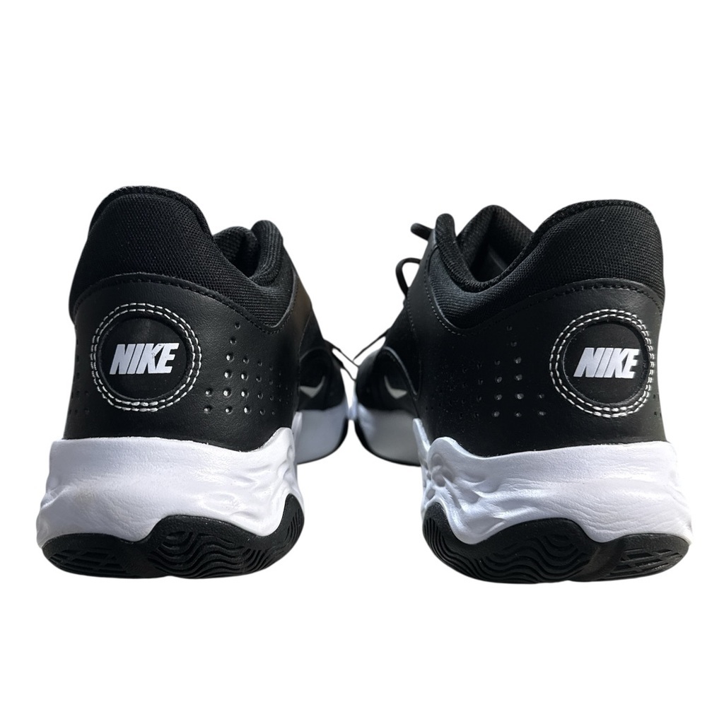 Nike Fly By Mid 3 Black and White Sneakers - Size 12 - Picture 3 of 9